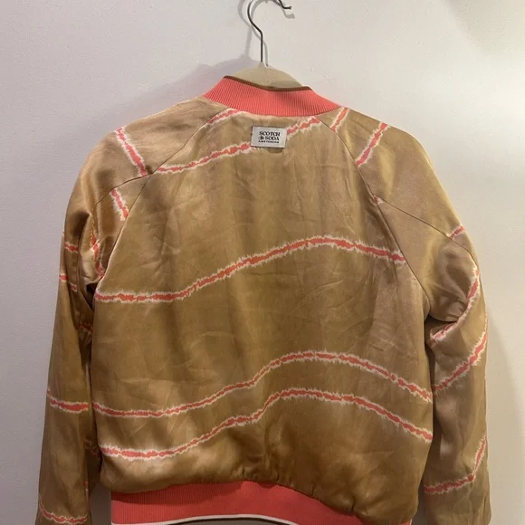 Scotch & Soda Reversible Floral Bomber Jacket - Picture 4 of 8